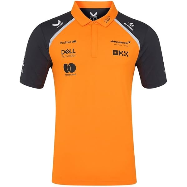 Amazon.com: Castore McLaren F1 2025 Team 1/4 Zip Mid Layer (S